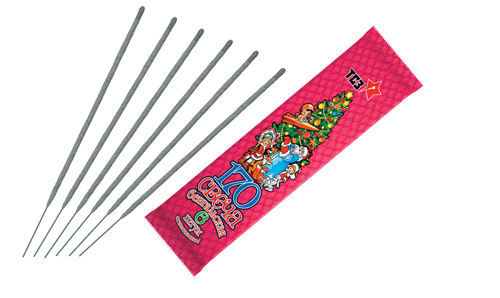  Бенгальские свечи 6 шт 170 мм в пакете  в Белореченске